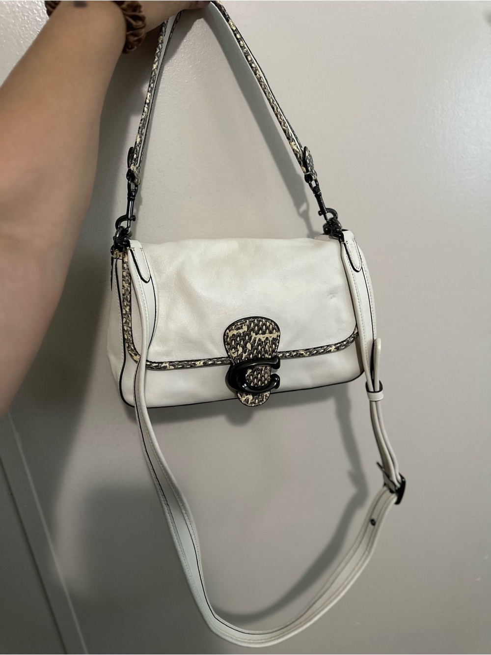 Coach Women's Soft Tabby Leather Shoulder Bag
